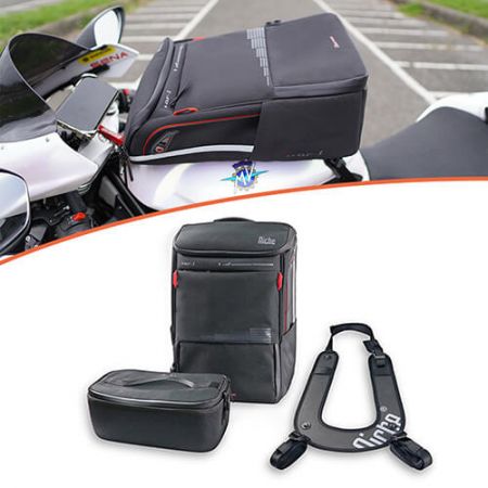 Velkoobchodní magnetický batoh na nádrž s magnetem a pouzdrem na fotoaparát EVA - Motocyklový magnetický batoh na nádrž s nezávislým podložkou na nádrž a nezávislým pouzdrem na fotoaparát EVA